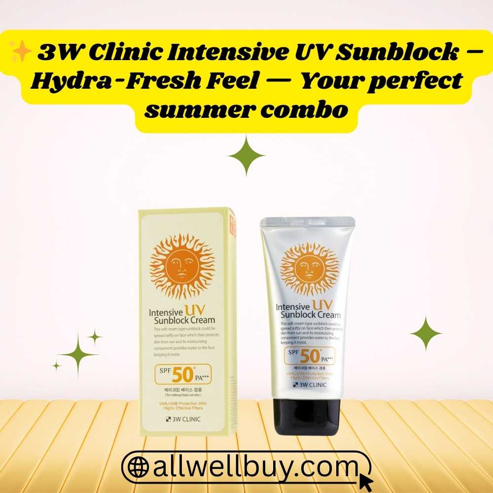 3W Clinic Sunblock 70ml Review – Best Korean SPF50+ Cream in Bangladesh