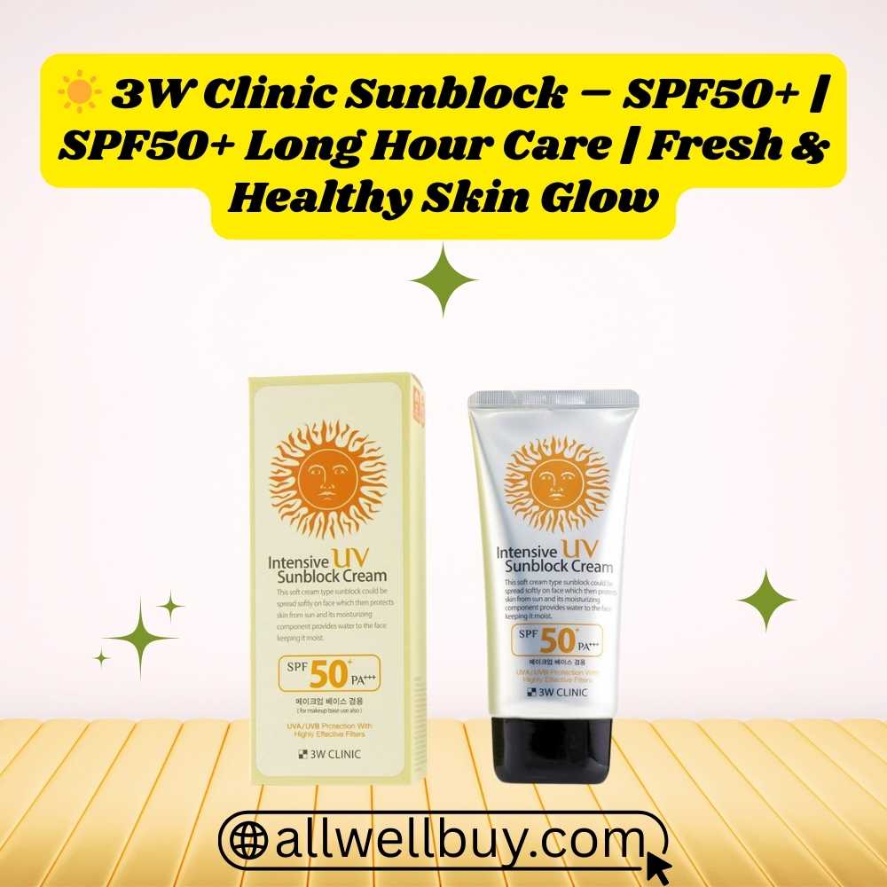 3W Clinic Sunblock 70ml Side Effects & Safety Guide BD 2026