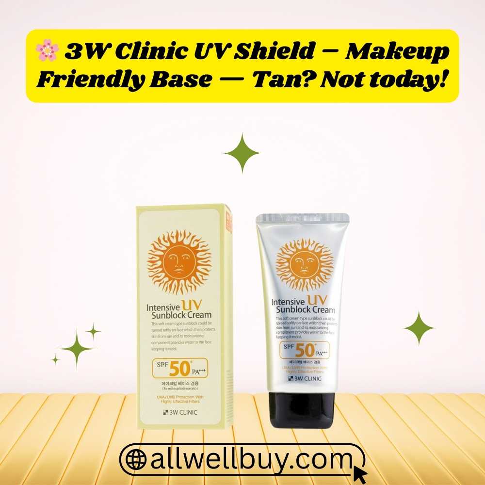 3W Clinic Sunblock Side Effects for Oily Skin | Full Review BD