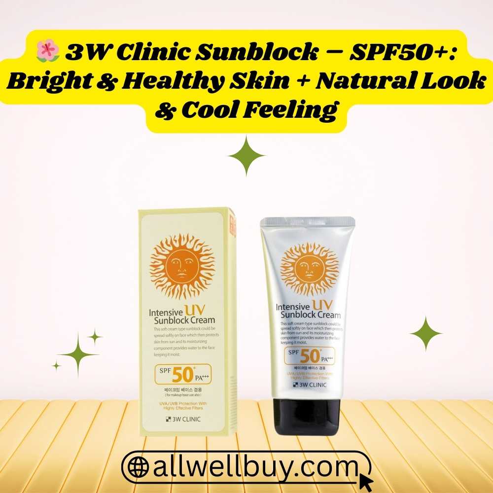 3W Clinic Sunscreen Original vs Fake BD – Identify 100% Authentic Product
