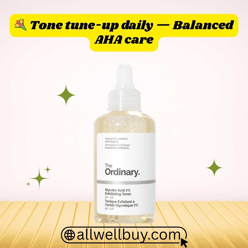 AHA Toner Safe for Beginners in BD | The Ordinary Review