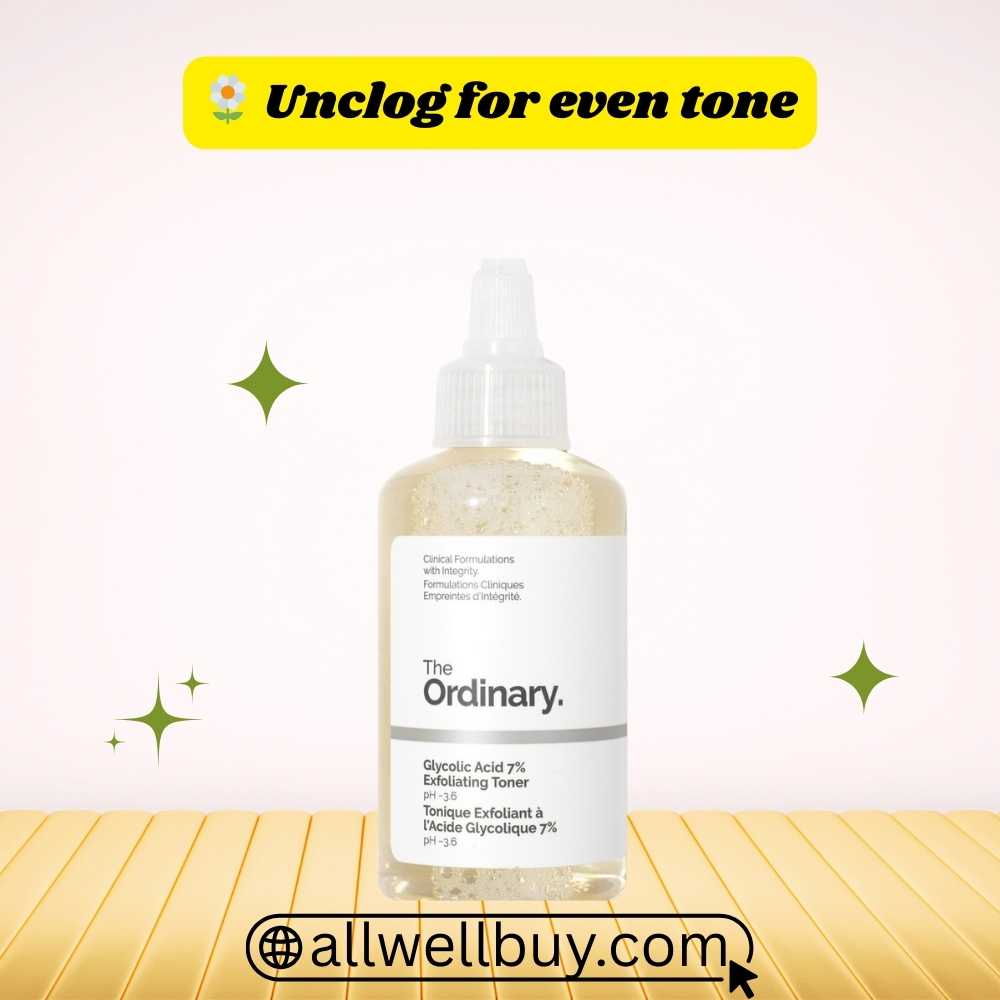 Alpha Hydroxy Acid Face Toner | The Ordinary 100ml