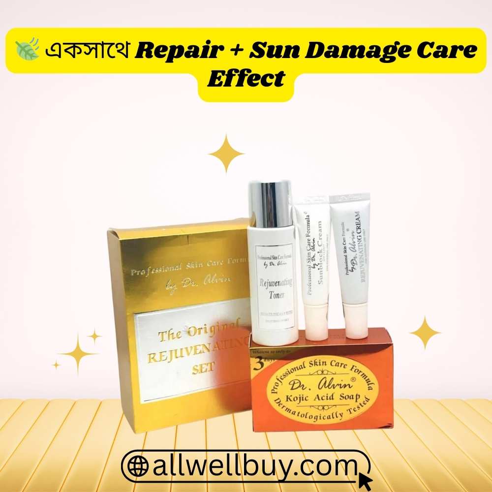 Alvin Melasma Care Pack – Original Dr. Alvin Rejuvenating Set