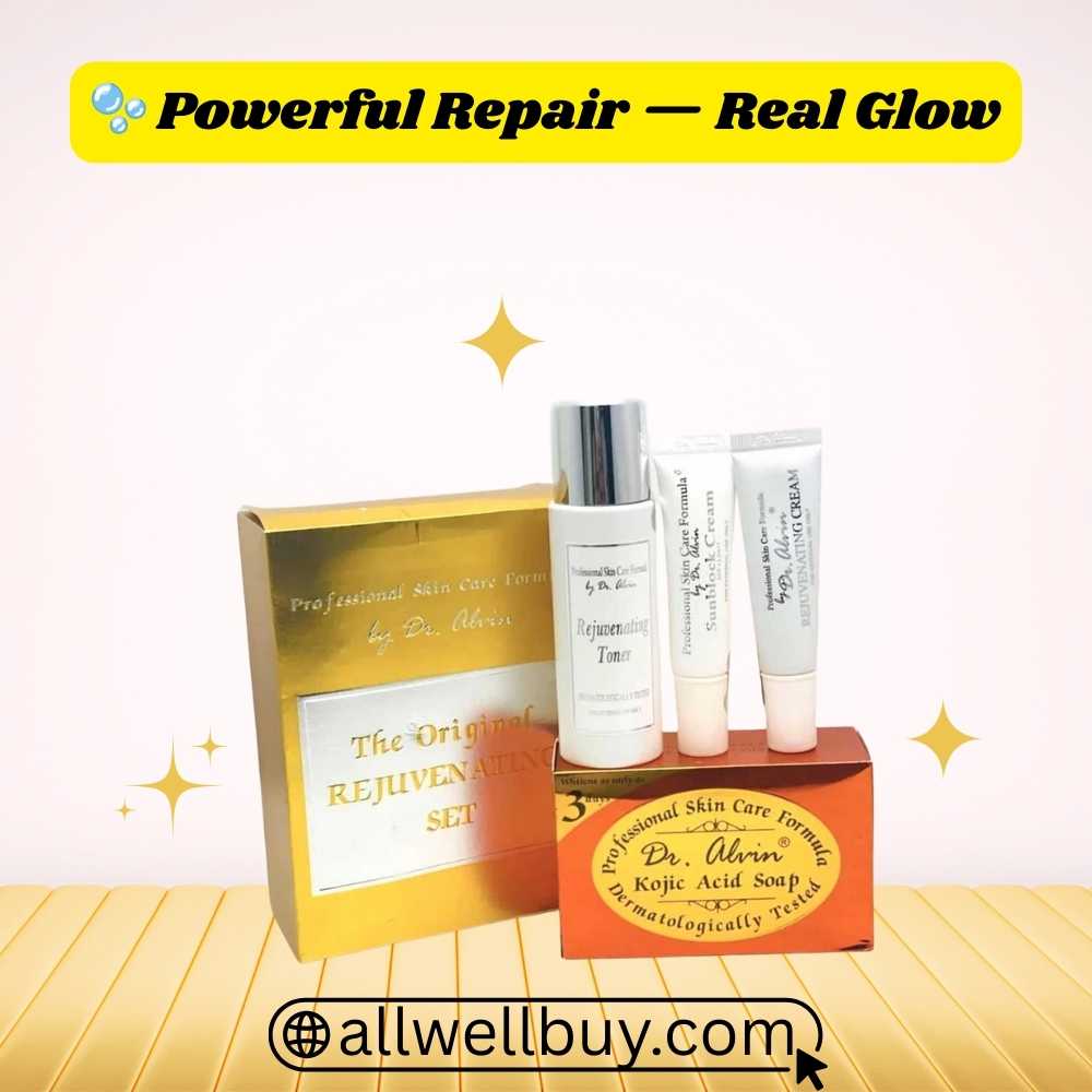 Anti Acne Skincare Set BD – Dr. Alvin Rejuvenating Set