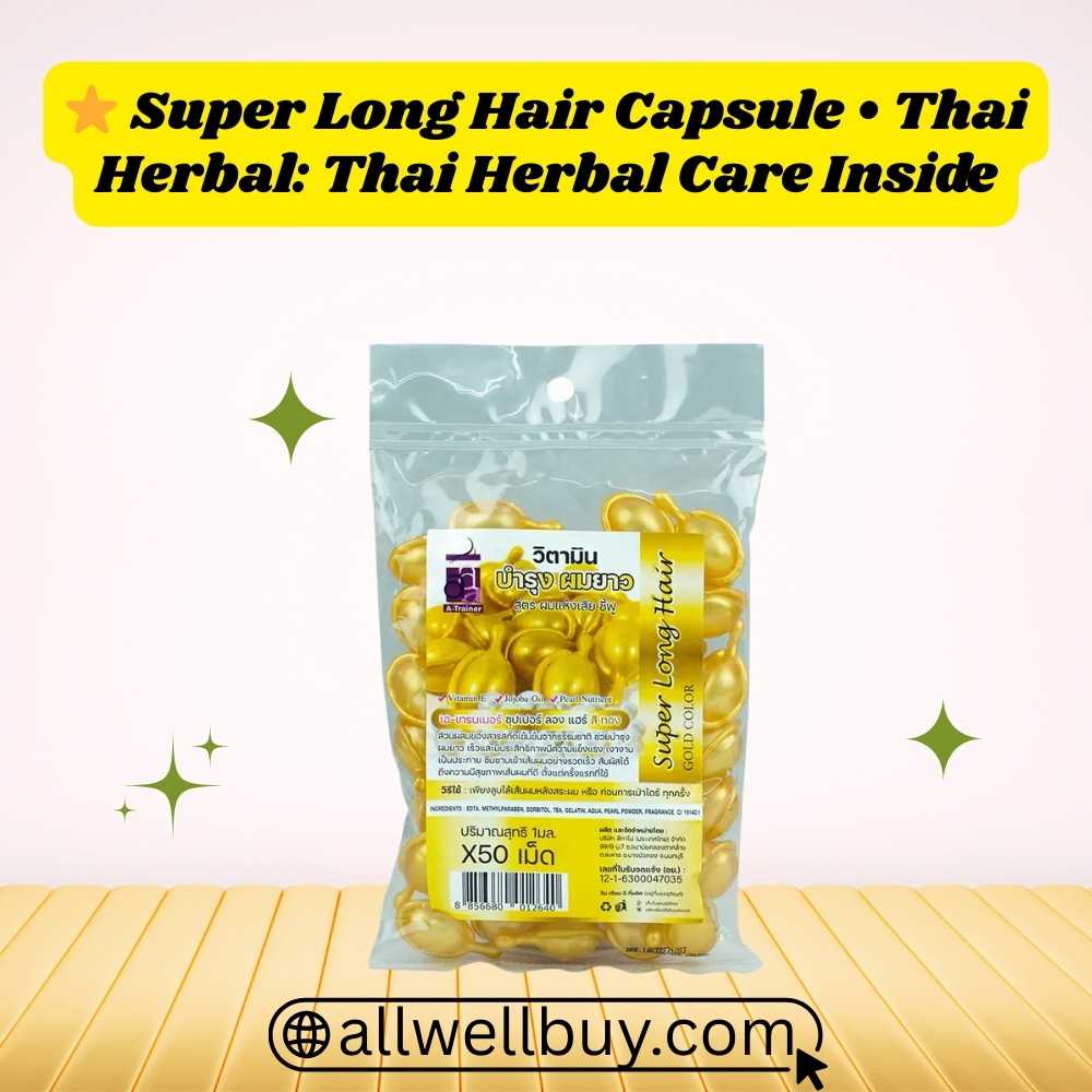 Authentic Thai Hair Capsules BD Seller – 100% Original