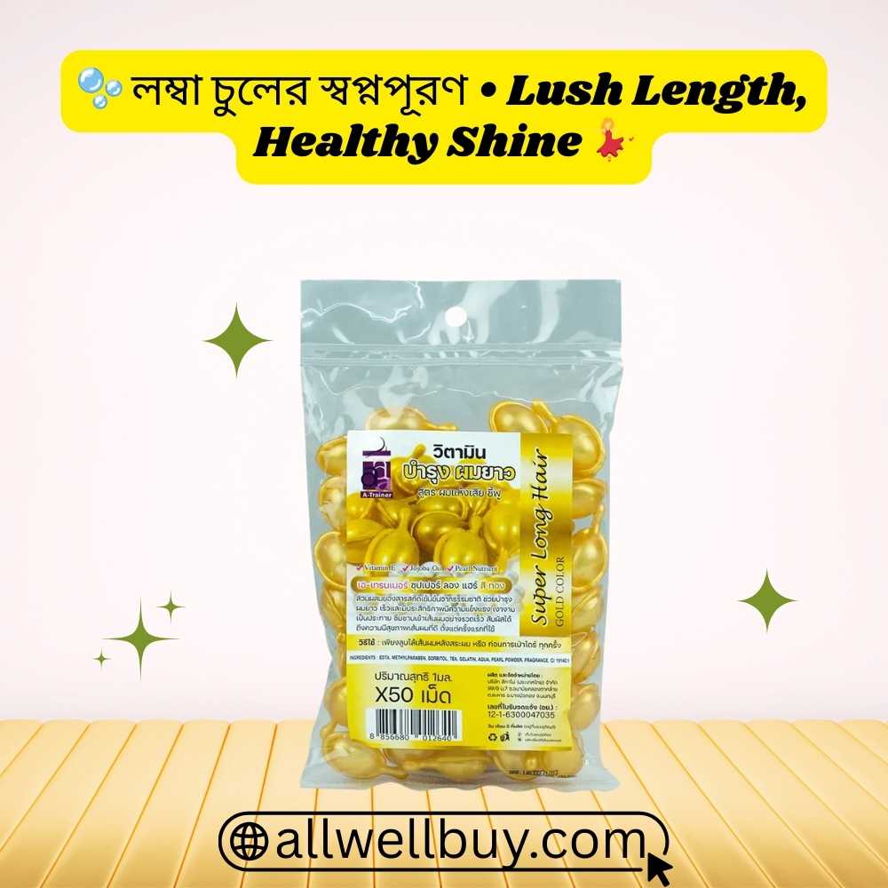 Best Thai Hair Capsules for Growth BD – Super Long Hair Capsule