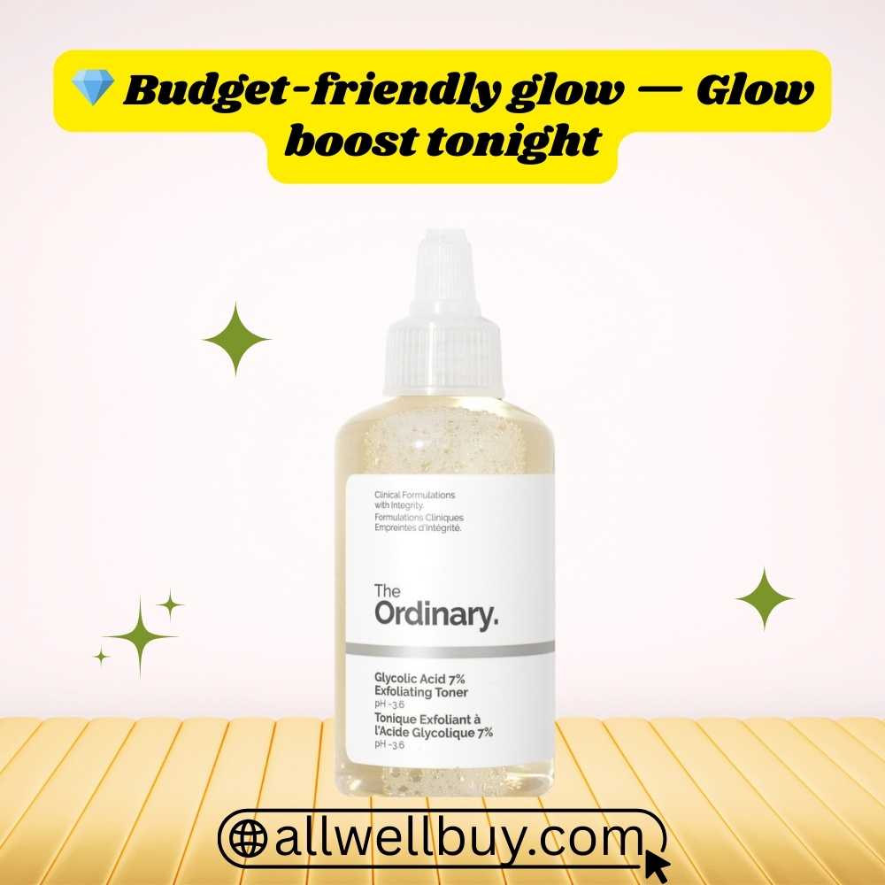Best Toner for Dark Spots & Texture - The Ordinary Glycolic Acid Toner