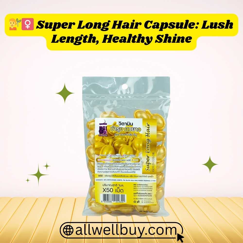 Dermatologist Advice on Hair Vitamins BD – Super Long Hair Capsule
