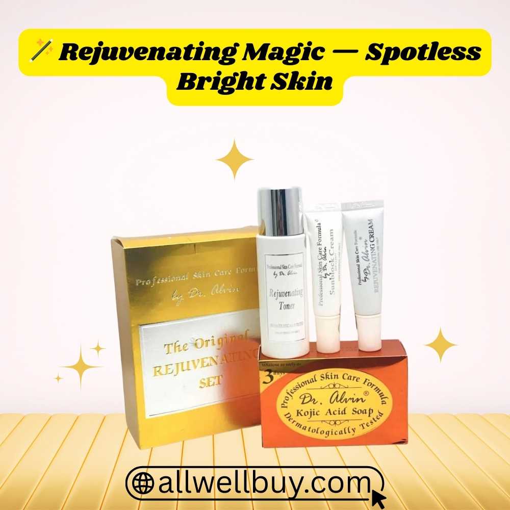 Dr Alvin BD – Rejuvenating Set 4 in 1 Face Peeling