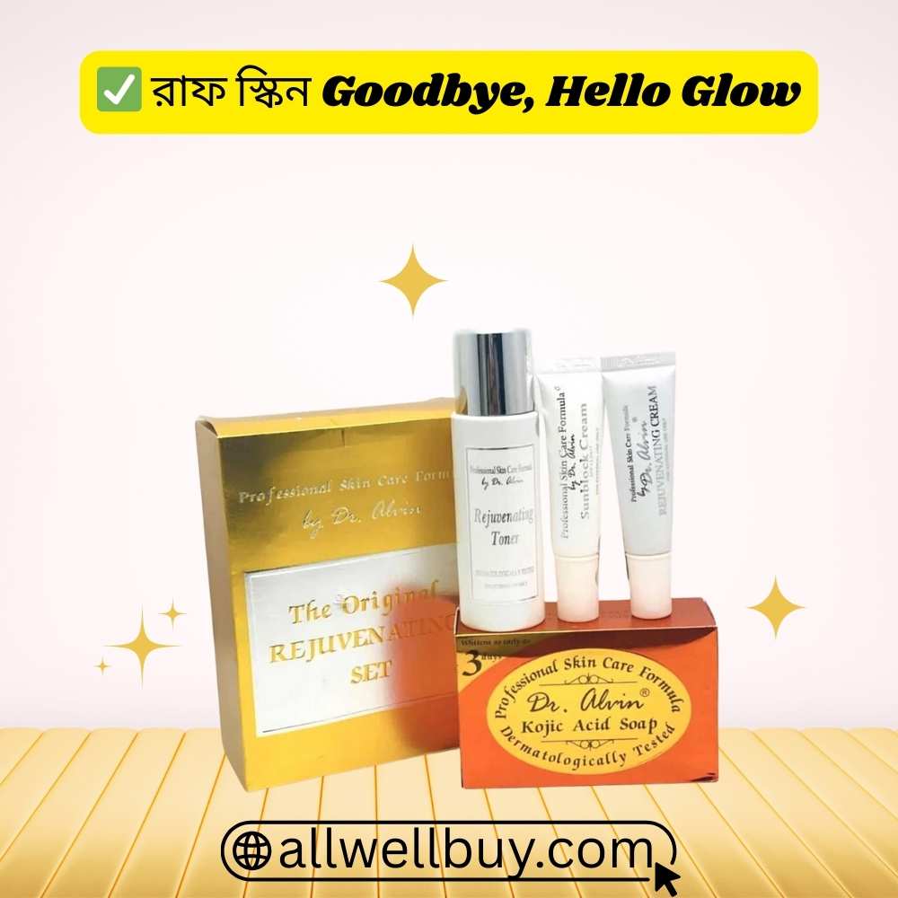 Dr. Alvin Rejuv Set Weekly Use Guide Bangladesh