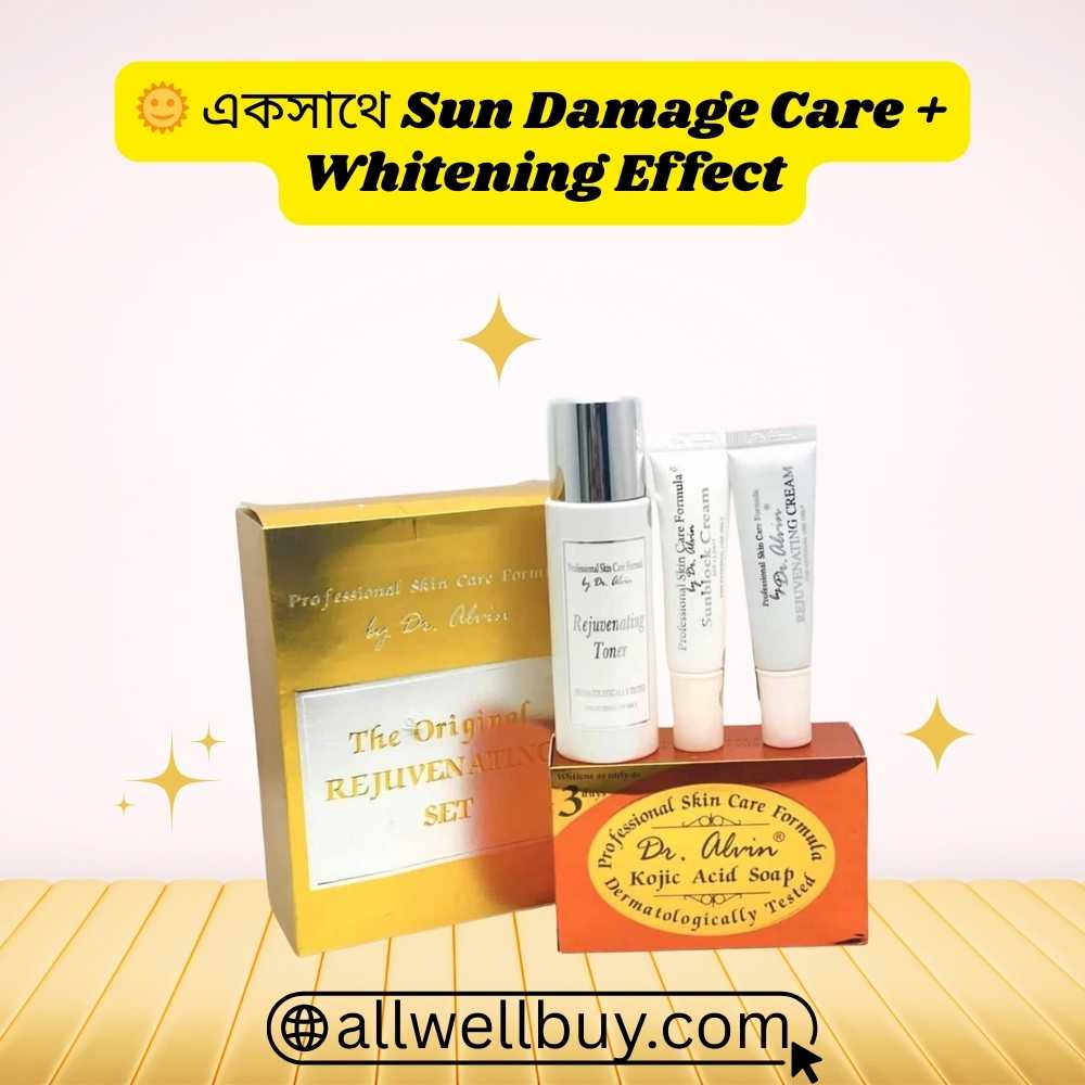 Dr Alvin Rejuvenating Set Authenticity Check BD | All Well Buy