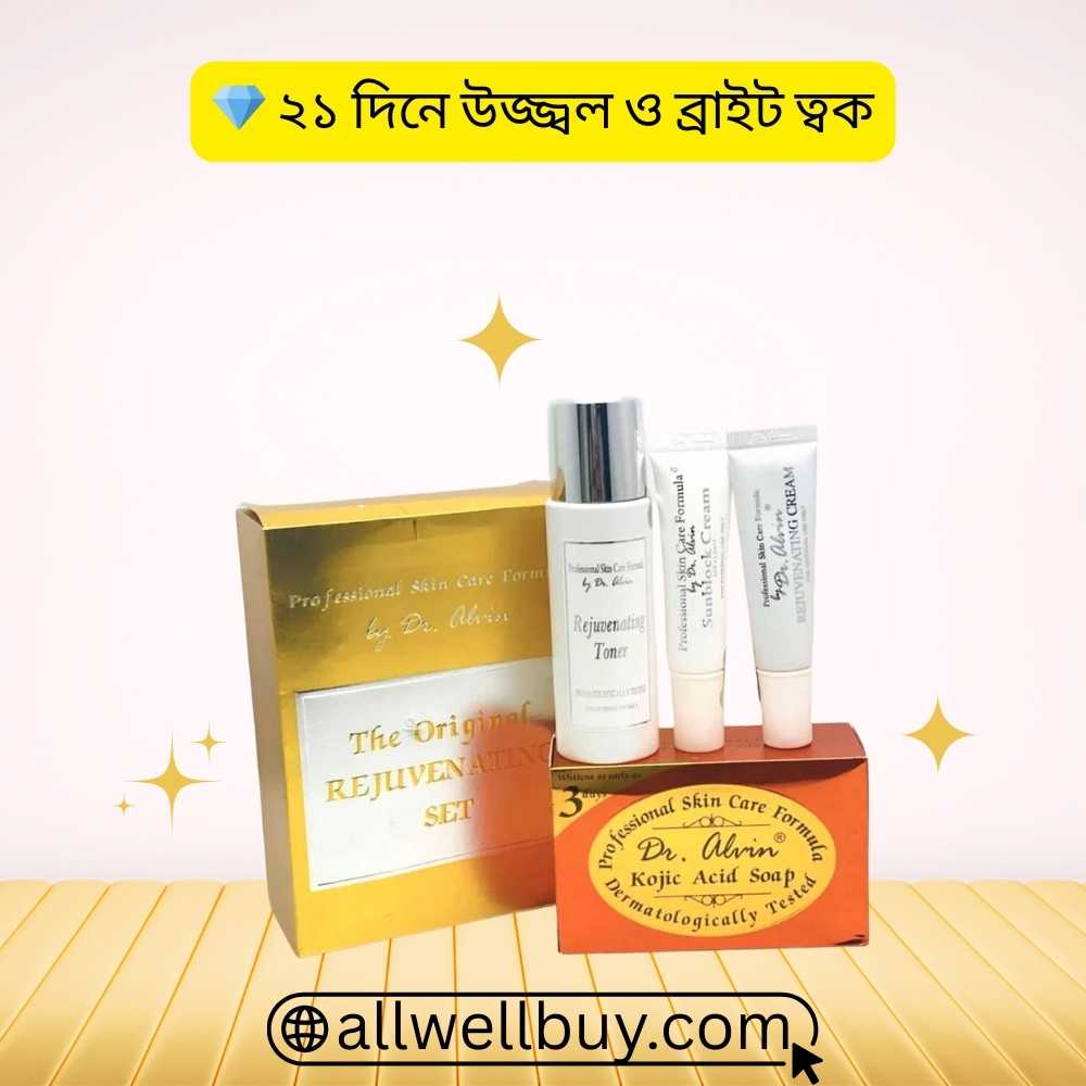 Dr Alvin Rejuvenating Set with Niacinamide – Benefits & Uses