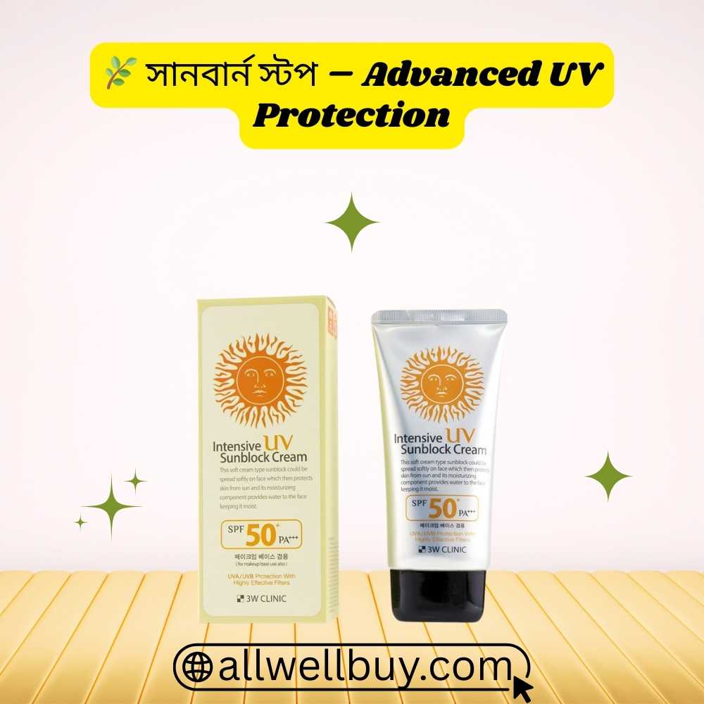 Fragrance Free Sunblock for Sensitive Skin | 3W Clinic SPF50+ Review