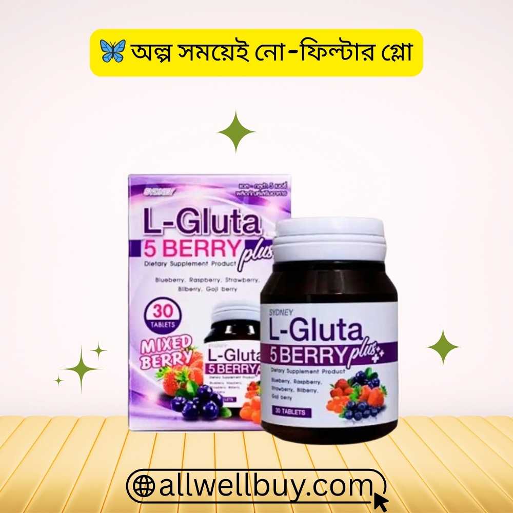 Glutathione Tablets Safe Usage BD – Sydney L-Gluta 5 Berry