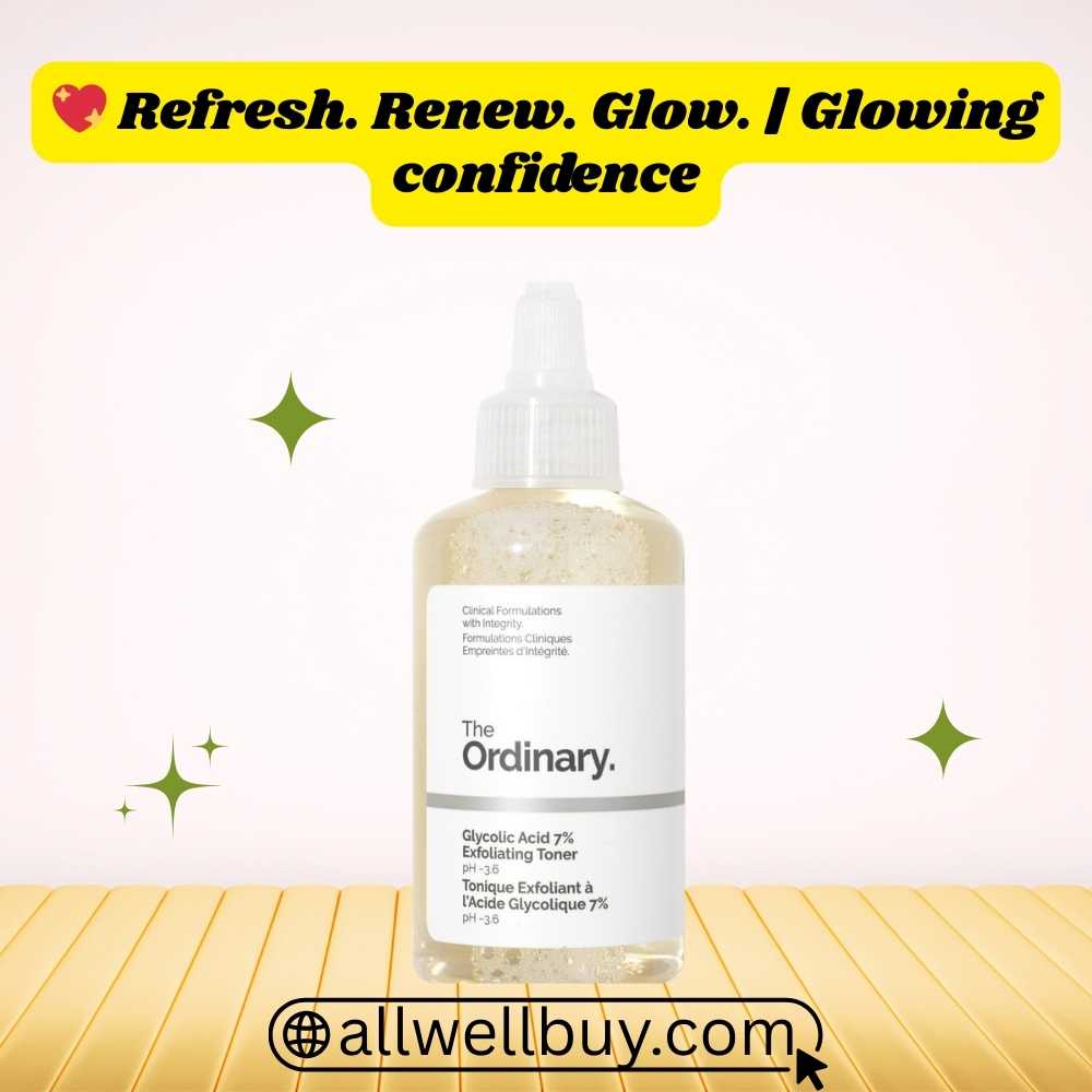 Glycolic Acid Toner Benefits for Pores | The Ordinary 100ml