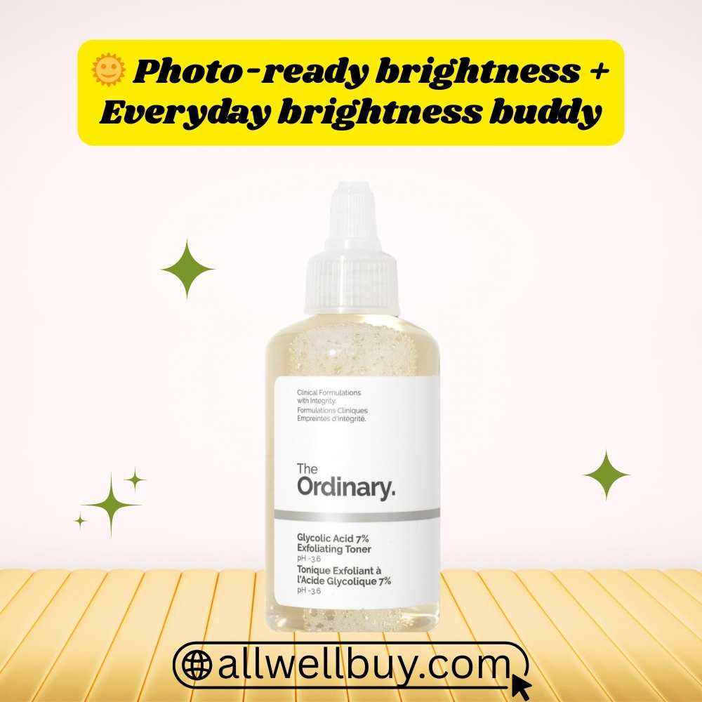 Glycolic Acid Toner এর কাজ কি স্কিন ব্রাইটেনিং? | All Well Buy