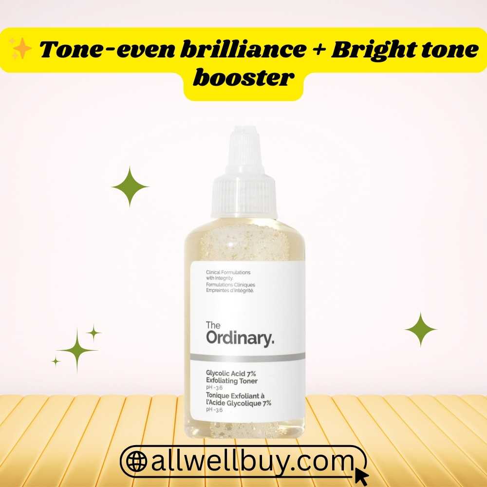 Glycolic Acid Toner Ingredients INCI List (50ml–100ml)