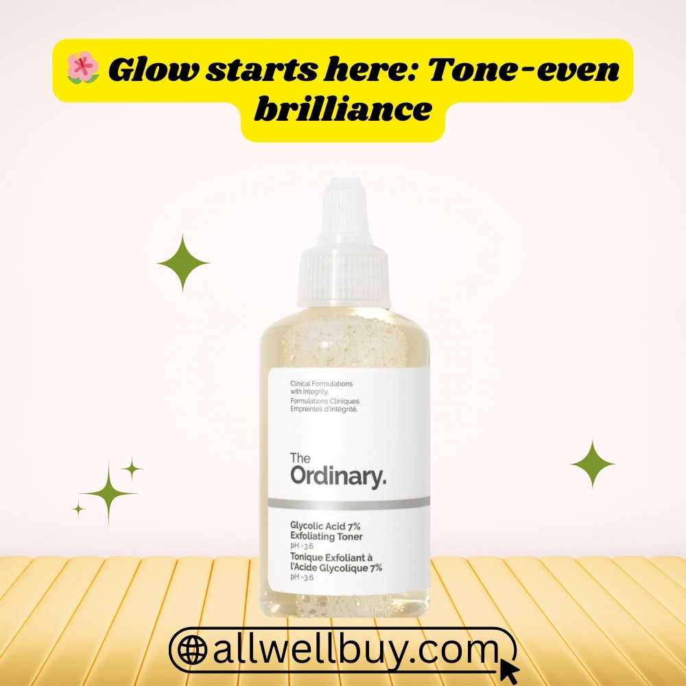 Glycolic Texture Toner – The Ordinary 7% Exfoliating Solution