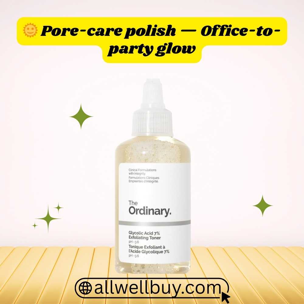 Glycolic Toner for Acne – The Ordinary 7% Solution