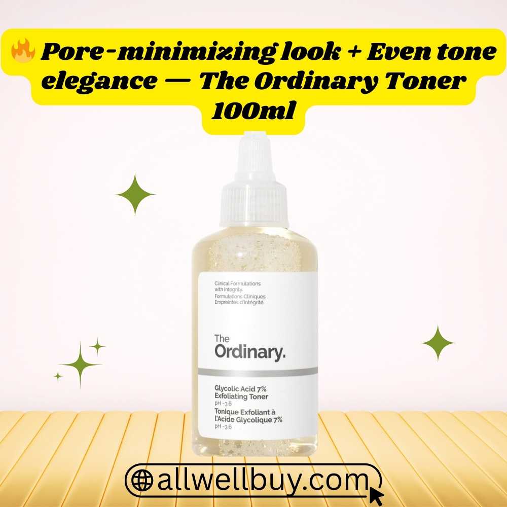 Glycolic Toner for Pores – The Ordinary 7% Solution BD