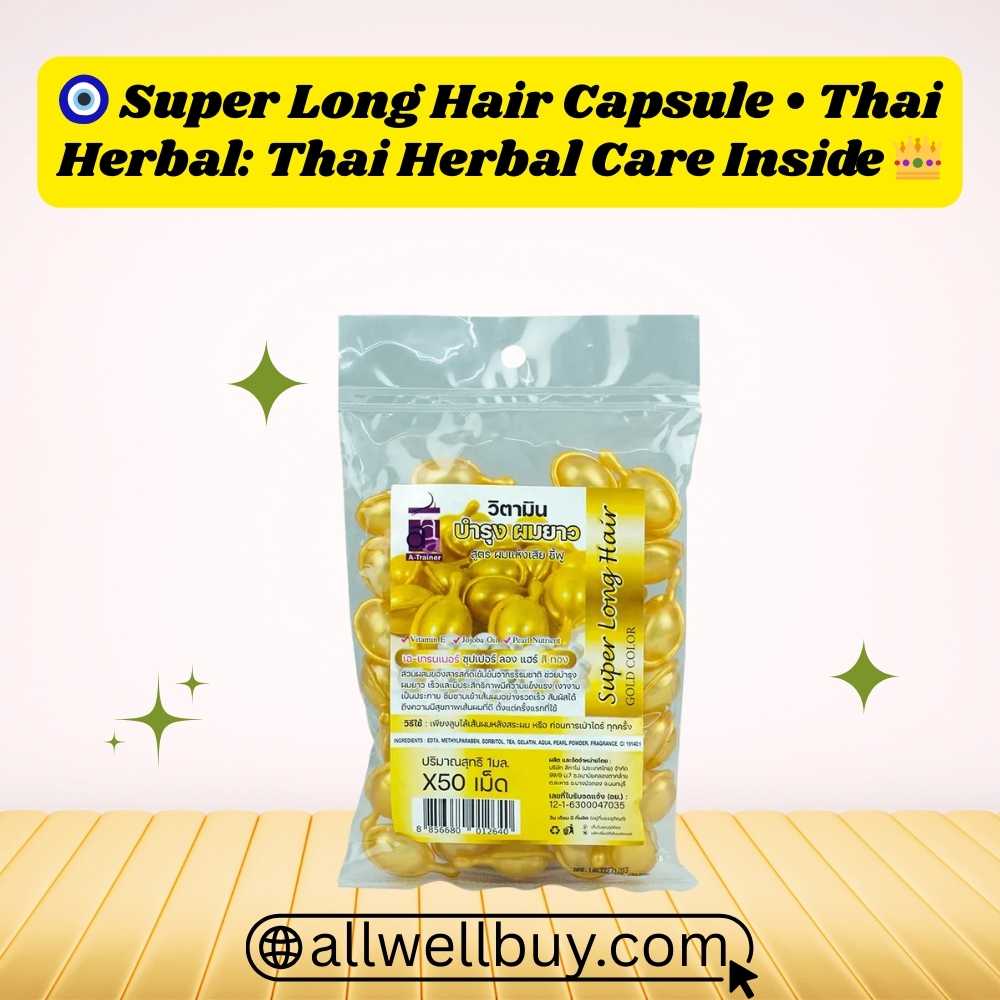 Hair Nourishment Pills for Healthy Long Hair