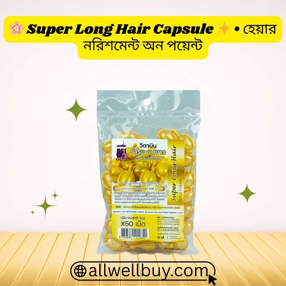 Hair Vitamins for Men vs Women BD – Super Long Hair Capsule