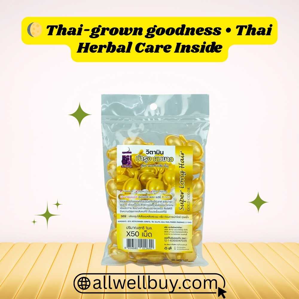 Herbal Thai Hair Remedy Capsules – Super Long Hair Capsule BD