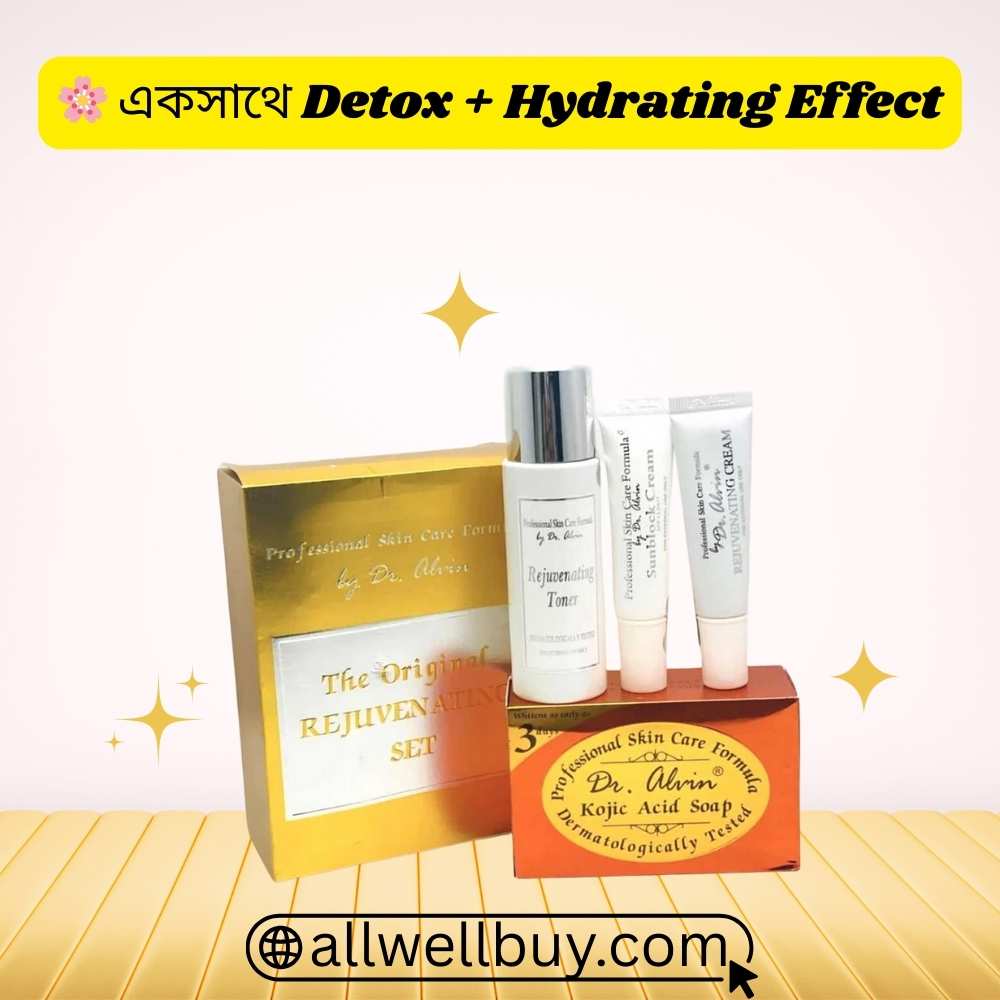 Hydrating Toner After Peel | Dr Alvin Rejuvenating Set BD
