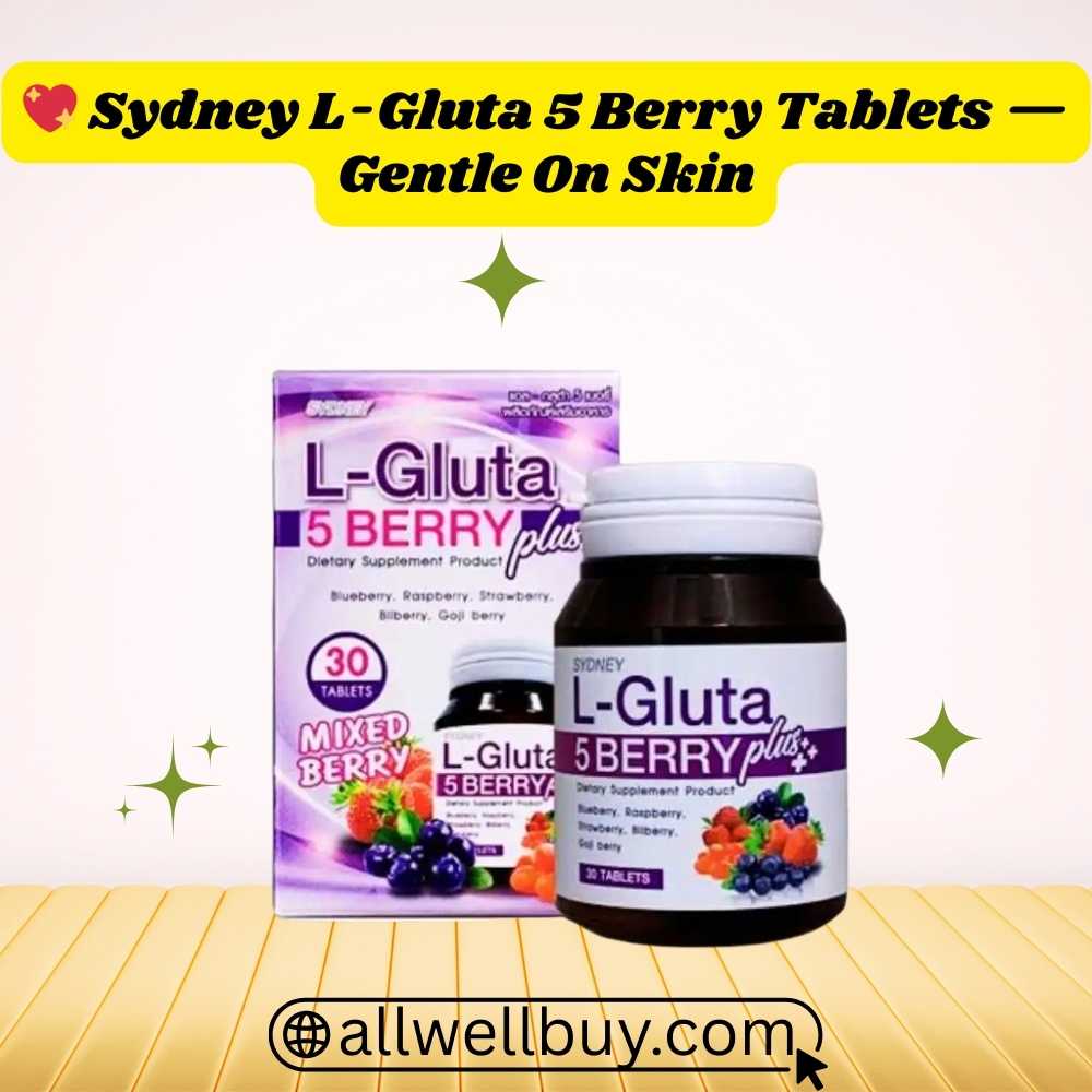 Hyperpigmentation Appearance Solution – Sydney L-Gluta 5 Berry
