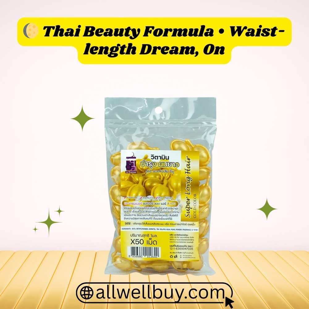 Keratin Hair Capsule for Hair Growth – Original Thailand Product