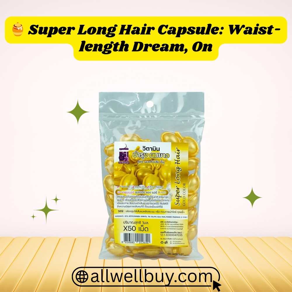 Long Hair Growth Capsule in BD – 100% Original