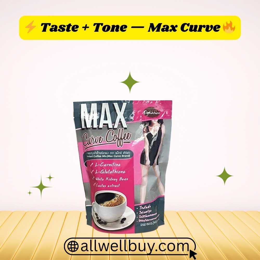 Max Curve Slimming Coffee 150g – Original Thailand Weight-Loss Coffee (Near Me Bangladesh)