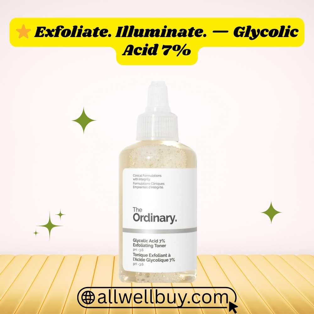 OHSOGO Glycolic Acid Toner BD – The Ordinary 100ml Review