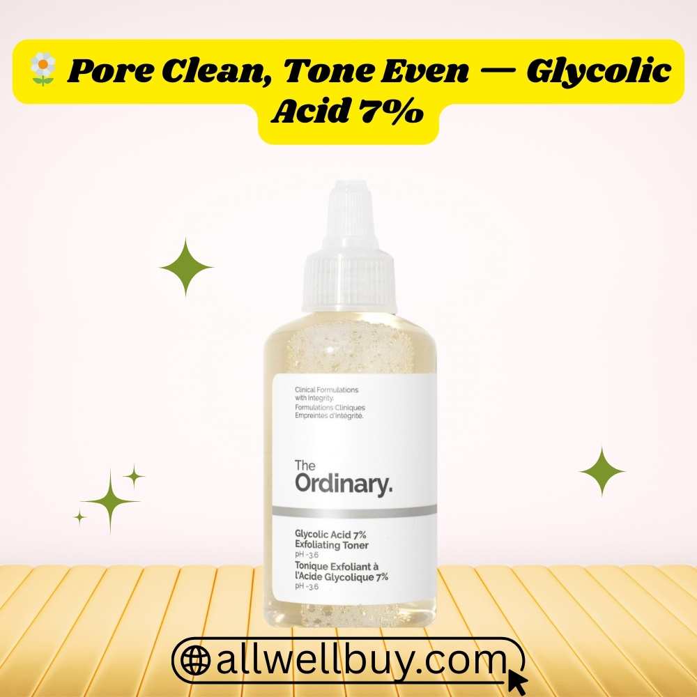 Ordinary Glycolic Toner with Azelaic Acid Safe Use BD