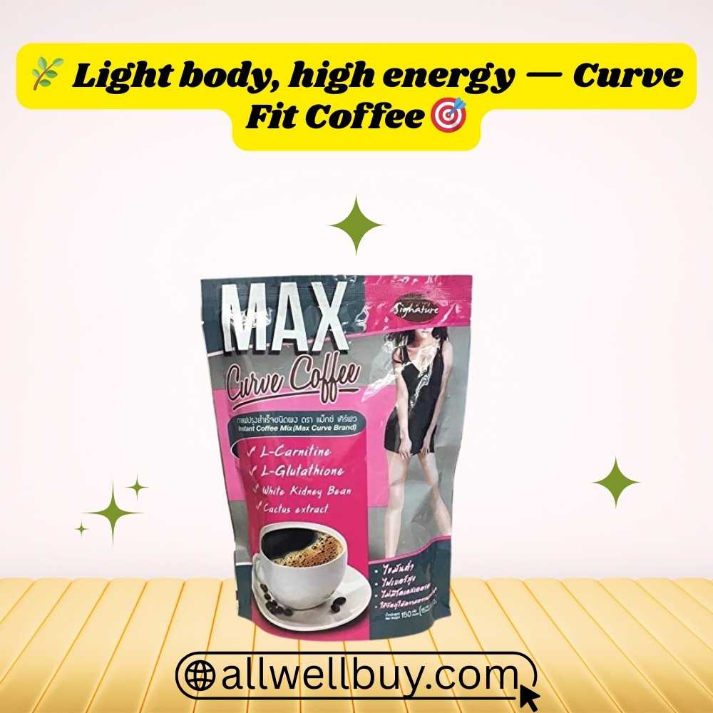 অরিজিনাল “Max Curve Slimming Coffee 150g” – natürlichen ingredient slimming coffee BD