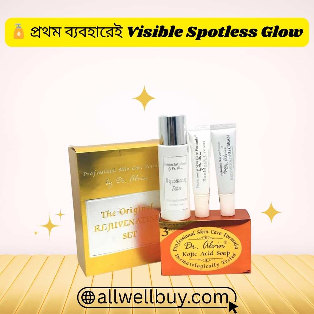 Peeling Downtime with Dr Alvin Rejuvenating Set