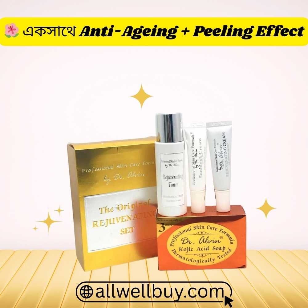 Skin Purging Solution with Dr Alvin Rejuvenating Set