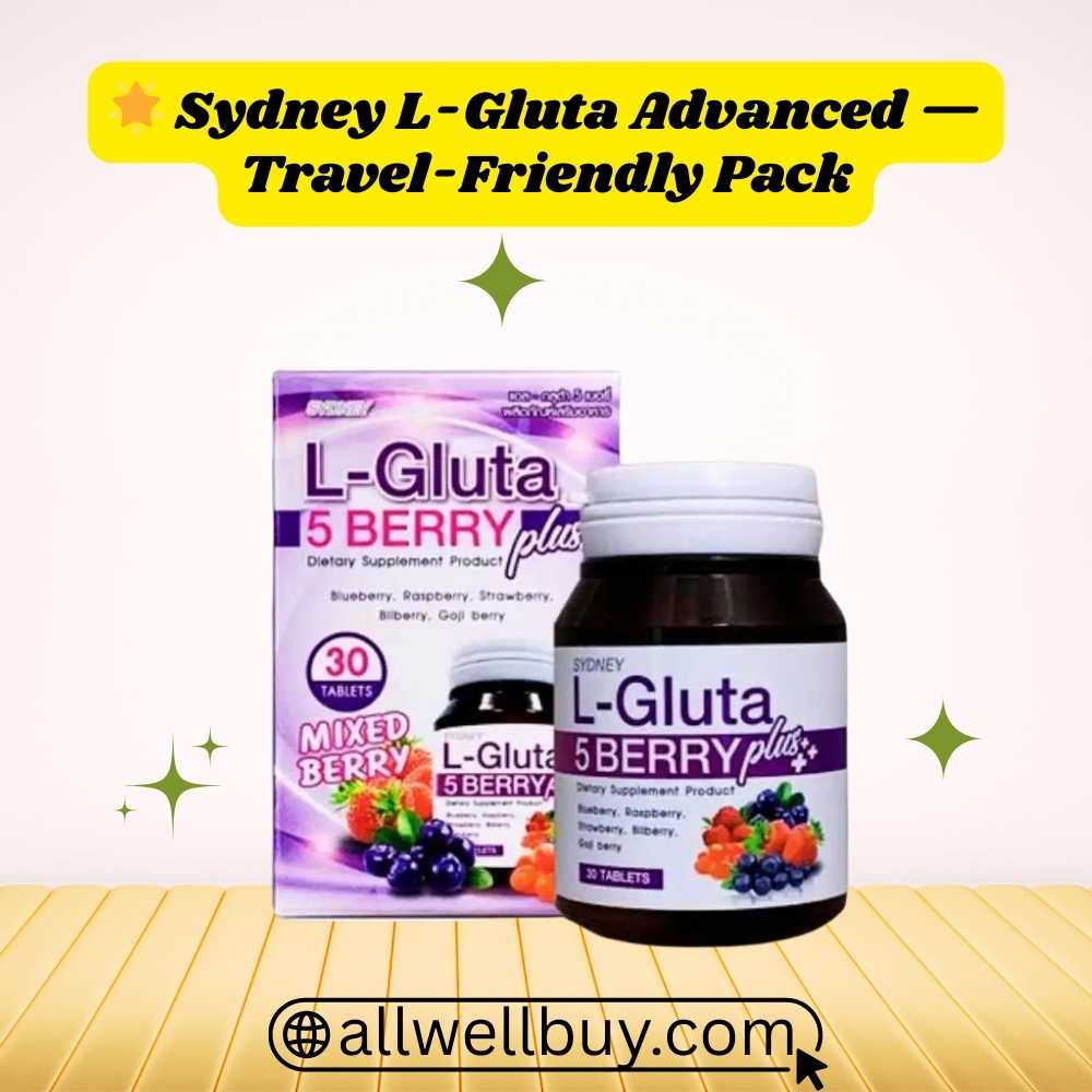 Sydney L-Gluta 30 Tablets – Buy with COD in BD