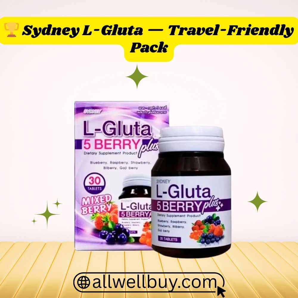 Sydney L-Gluta 5 Berry Plus Ingredients & Benefits