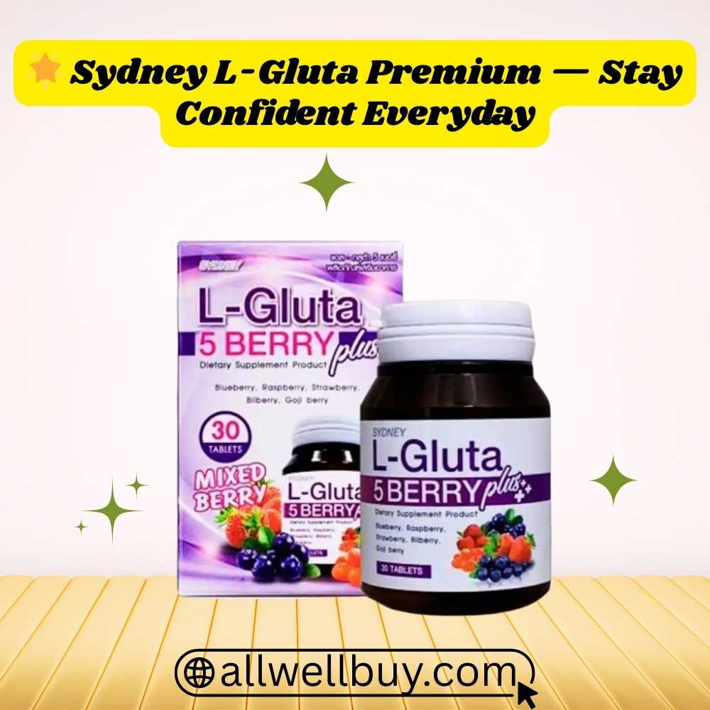 Sydney L-Gluta 5 Berry Plus Return & Refund BD