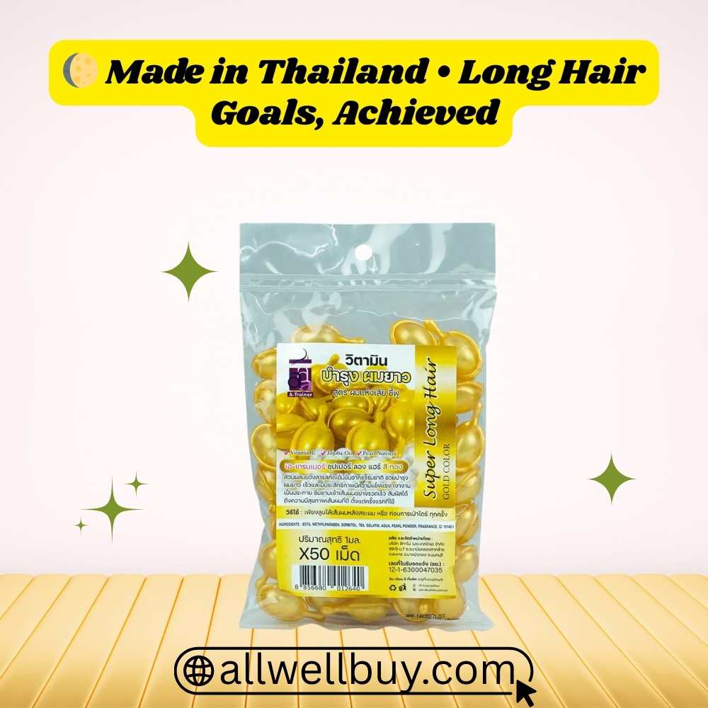 Thai Hair Capsules with Vitamin E & C – Authentic in Bangladesh