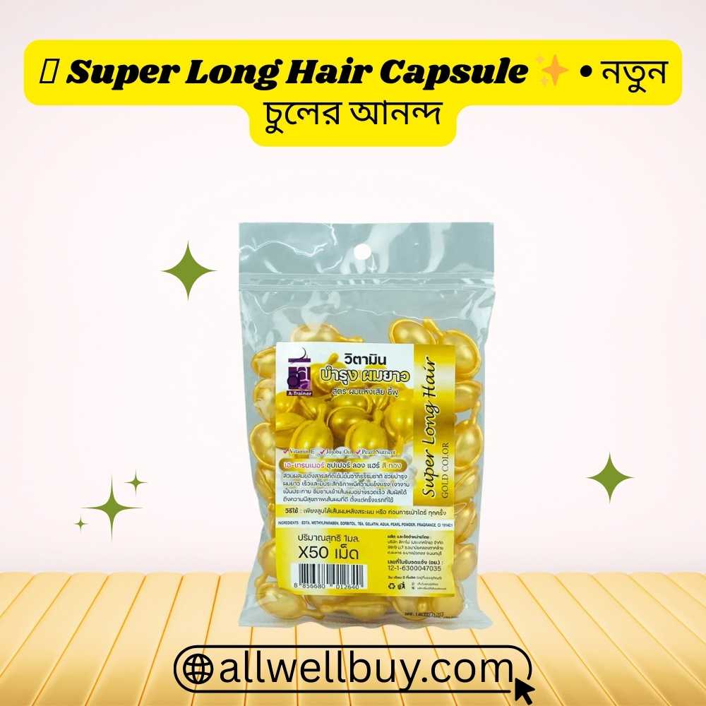 Top Sellers Thai Hair Capsules BD | Original Super Long Hair