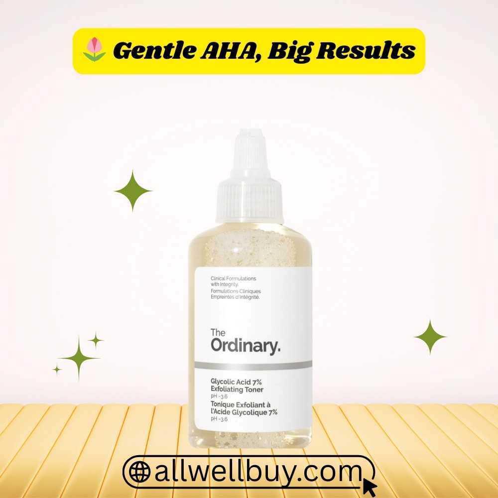Underarm Darkness Exfoliant BD | The Ordinary Glycolic Toner