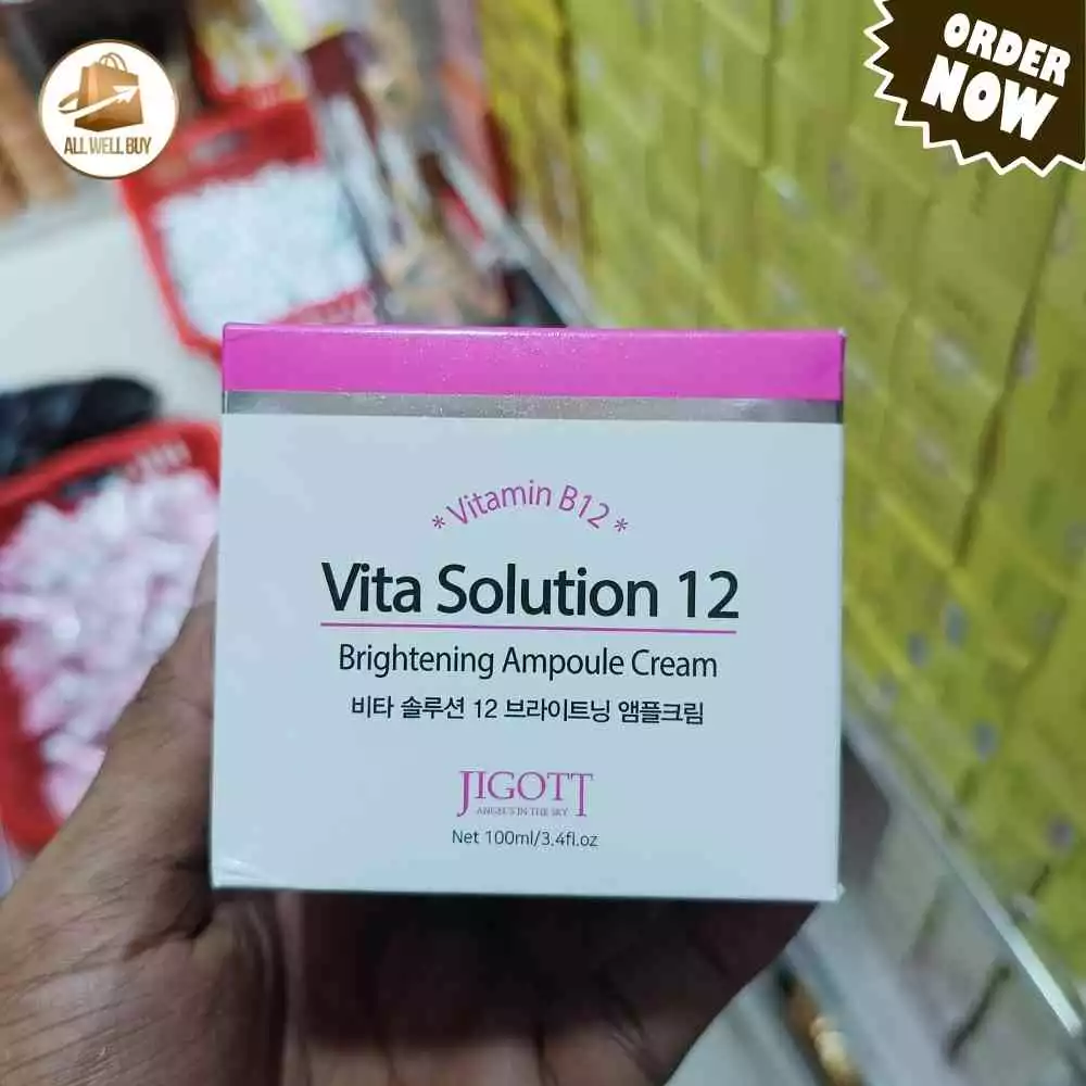 Jigott Vita Solution 12 Brightening Ampoule Cream 100 ml