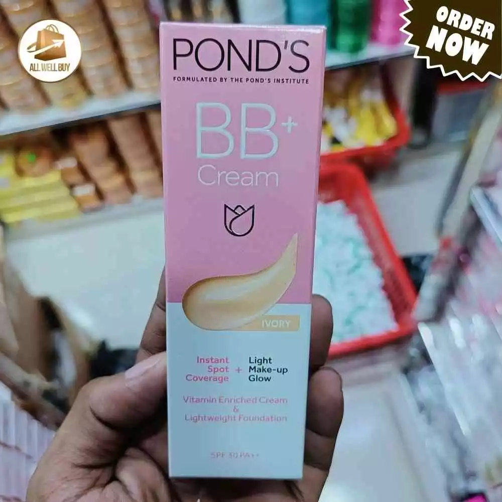 Ponds BB+ Cream Instant Spot Coverage + Light Make-up Glow Ivory