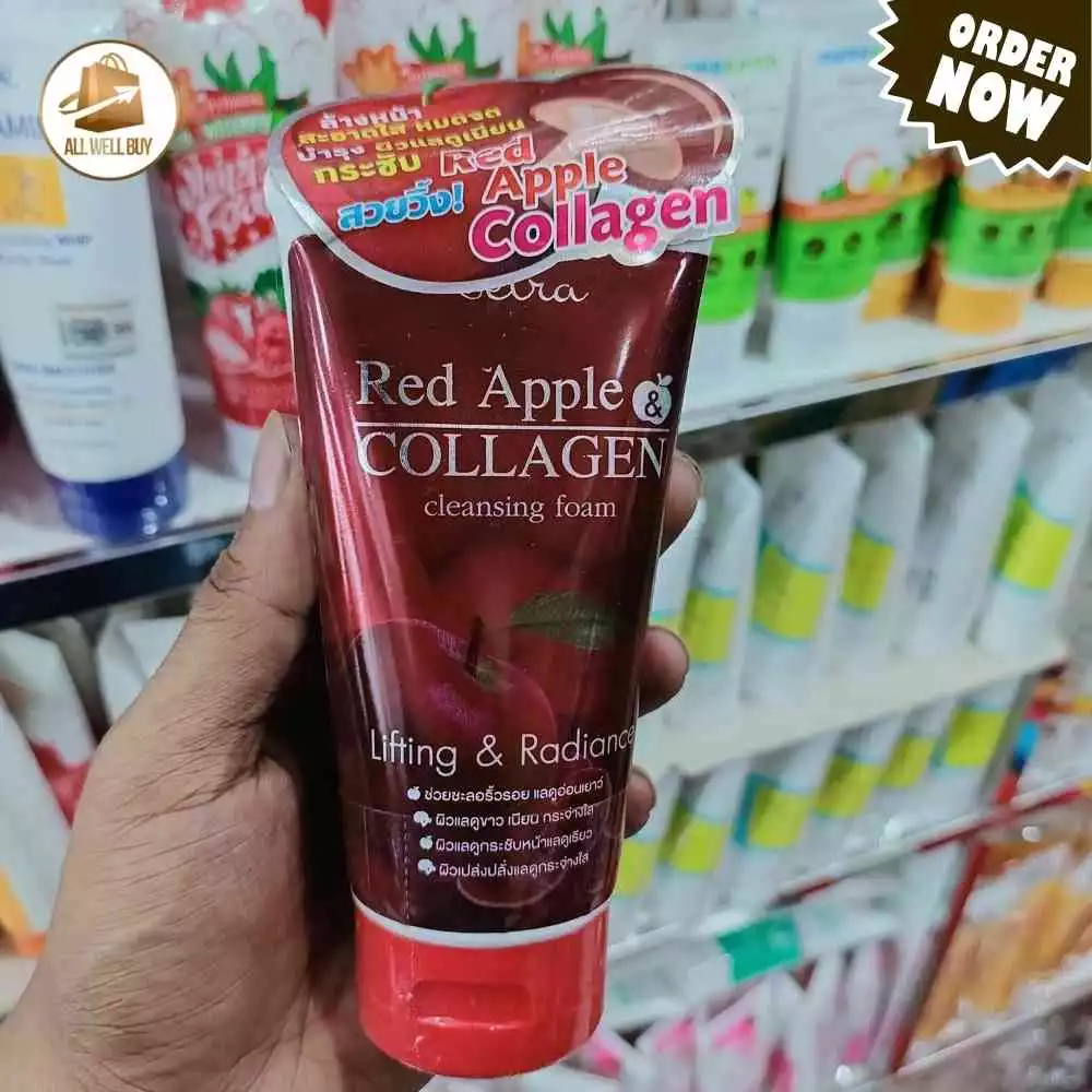 Red Apple Collagen Cleansing Foam 180g