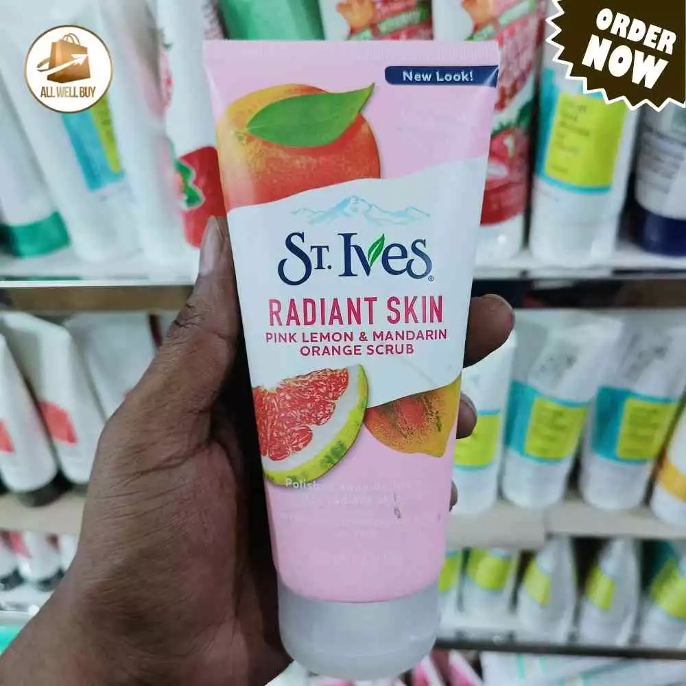 St. Ives Radiant Skin Pink Lemon & Mandarin Orange Scrub - 150ml