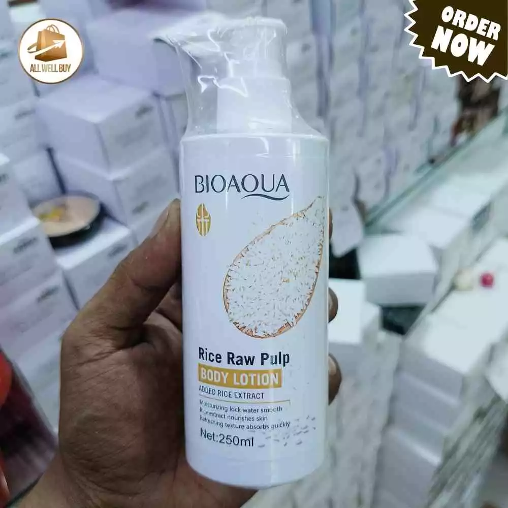 BIOAQUA Rice Raw Pulp Body Lotion