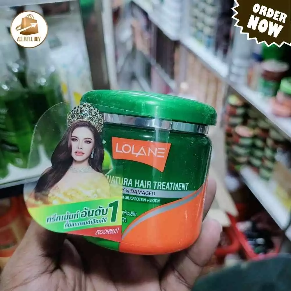 Lolane Natura Hair Treatment for Dry & Damage Hair 500g