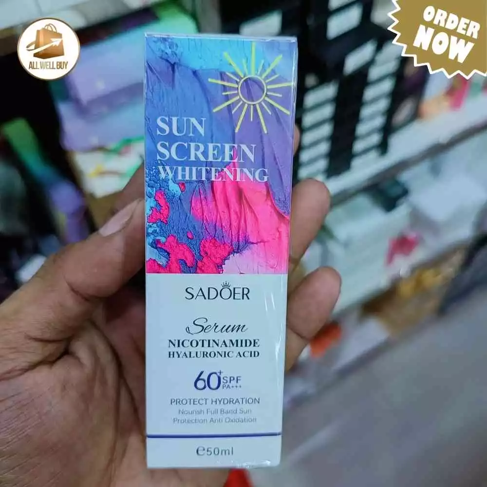SADOER Sun Protection Whitening Sunscreen Serum SPF 60 price in Bangladesh